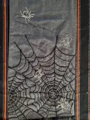Christian Siriano- New York- Halloween Beaded Table Runner- Spider- 16”x72”-NWT