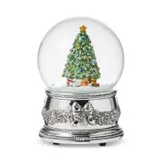 Reed & Barton Christmas Tree Musical Snow Globe