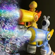 Fully Automatic Bubble Blowing Toy Bubble Gun Outdoor Bubble Machine Gift Holida