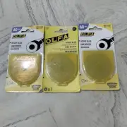 Lot Of 3 Olfa Rotary Blade 60 mm RB60-1. New