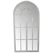 [Florabelle Living] Eleanor White Arch Mirror