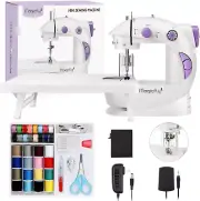 Mini Sewing Machine for Beginner, Dual Speed Portable Machine with Extension