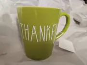Thankful Mug, Green/White, Hobby Lobby 2024