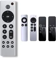 [HopeNest] Universal Remote for Apple TV – Compatible withApple TV 4K/ Apple TV Box Gen 1 2 3 4/ Apple TV HD, Models A1469/A1378/A1218/A2843/A2737/A2169/A1842/A1625/A1427 (No Voice Function)