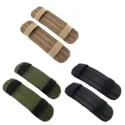 1 Pair Breathable Mesh Cushion Shoulder Pad for Hunting Vest Outdoor Backpack