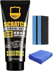Car Scratch Repair Wax,Paint Scratch Removing Paste for Vehicles | Sun Protection Tool, Towel and Sponge Included Solution for Minivan, Caravan, Truck