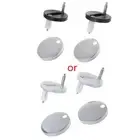 Fix WC Toilet Seat Hinge Fittings Quick Release Hinges for Replacement Hinges