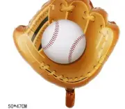 18" Baseball glove Balloon Birthday Mylar Foil Balloon Party Decoration