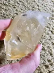 Tangerine Quartz, Crystals & Stones, Mineral Specimen, Metaphysical Healing