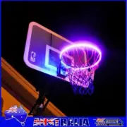 Fluorescence Light Up Basketball Net Glow In The Dark Basketball Hoop Shooting!