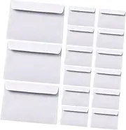 HYTROVE Security Cash Envelopes Card Printing Paper 100pcs Privacy Envelopes for Office Travel