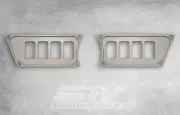 8 Switch Raw Aluminum Dash Panel for Polaris RZR XP1000 CNC Machined