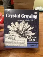 Toysmith Crystal Growing Box Kit Diamond White Magic Grow Your Own Age 10+
