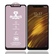 3PCS For Xiaomi Pocophone F1 9H HD Large Arc High Alumina Full Screen Tempered Glass Film