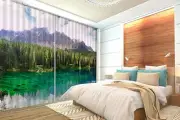 3D Forest 358 Blockout Photo Curtain Printing Curtains Drapes Fabric Window AU