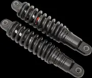 DS Black 11in Standard Premium Height Adjustable Shocks Dyna Super Glide 95-10
