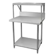 Modular Systems Heavy Duty Salamander Bench With Shelf Braces - Kitchen Sala...