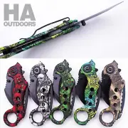 Demon Game Claw Knife Outdoor Survival Hunting Knife Collection Gift Capricorn