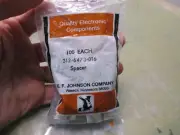 Bag of 100x E.F. Johnson 312-6473-016 Threaded Spacers [2*Z-35]