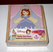 Disney Melissa & Doug Sofia the First Wooden Mix & Match Dress Up Set Brand New