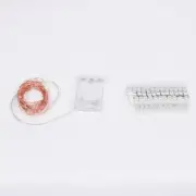 32 ft Warm White Battery Operated LED Photo Clip String Fairy Lights Party Home