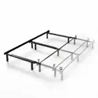ZINUS Compack Metal Adjustable Bed Frame / 7 Inch Twin/Full/Queen, Black