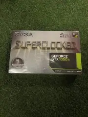 EVGA NVIDI SUPER CLOCKED GEFORCE GTX 1050 Ti 4GB BRAND NEW FACTORY SEALED