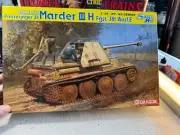 1:35 DRAGON GERMAN MARDER III H TANK KIT- NEW WM099