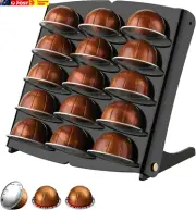 Coffee Pod Holder for Nespresso Vertuoline Capsules, 12 Capacity Coffee Pods Sto