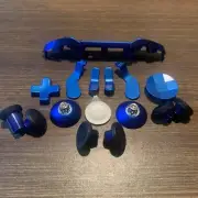 Xbox Elite Series 2 Controller Accessories Parts Set Sticks Paddles Bumpers Blue