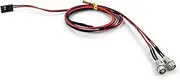 LAPOOH RC LED Light RC Car Light 2 Lights Replacement for 1/10 1/8 HSP SCX10 D90 HPI RC Car
