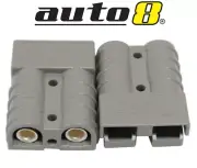2 x Genuine Anderson Plug connector 50A 6AWG Caravan Trailer Solar 4x4 Truck