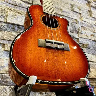 UMA UK-17 SC 23吋 烏克 麗麗 缺角 全相思木 面單板 漸層色 亮面烤漆 ukulele