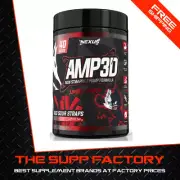 Nexus Sports AMP3D 40srv RED SOUR STRAPS | Pre Workout PUMP Non Stim Focus SALE!
