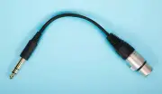 SENNHEISER 1/4" Plug to 4-Pin (NC4FX) XLR Headphone Adapter / Stock HD-650 Cable