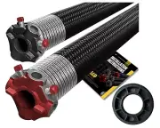 Garage Door Torsion Spring 218x1.75x24 - PAIR with Nylon Bushing