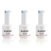 3PK Bluesky DC104 Cyanine Sea Gel Nail Polish Manicure UV LED Lacquer 15ml