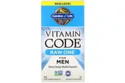Garden of Life, Vitamin Code, RAW One, Once Daily Multivitamin For Men, 75 Vegetarian Capsules