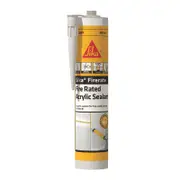 Sika 310ml Grey Firerate Acrylic Sealant