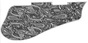 Pickguard Pick Guard 5120 Graphical Graphic Guitar Paisley BK-GY