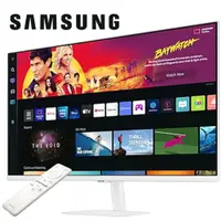 在飛比找PChome24h購物優惠-SAMSUNG 三星 32吋 M7 白色 S32BM703U