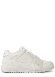 Off-white Out Of Office Leather Sneakers - 43 (IT43 / UK9) 43 (IT43 / UK9)
