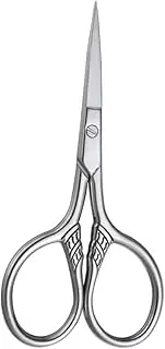 Ipetboom Beard Trimmer Scissors for Men Scissors Body Hair Trimmer Mens Grooming Tool Silver