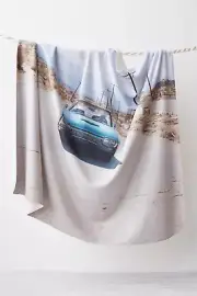 NWT Ri-Ri-Ku x FP Landscape Sherpa Blanket 59”x50” New Retail $165