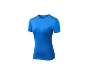 Women'S Compression Shirts Crewneck Short-Sleeve Athletic T-Shirts - Blue