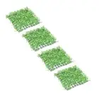 AU 4PCS Artificial Grass Synthetic Artificial Turf Fake Lawn Fish Tank Decor