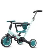 TR008 Toddler Push Tricycle, Toddler Bike for 1-3 Years Olds, Birthday Green