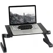 Portable Foldable Laptop Stand Desk Table Tray Adjustable Sofa Bed Mouse Pad OZ