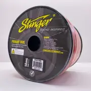 Stinger SPW314RD Primary Hook Up Wire 14GA Red Pure OFC 500ft Audio Cable Roll