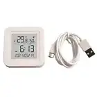 Temperature and Humidity Monitor with Celsius Fahrenheit Switch Option